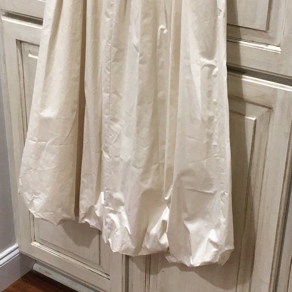 Sincerely Jules Black White Cream Strapless Bubble Hem Dress NWT see details PTP - Picture 5 of 6